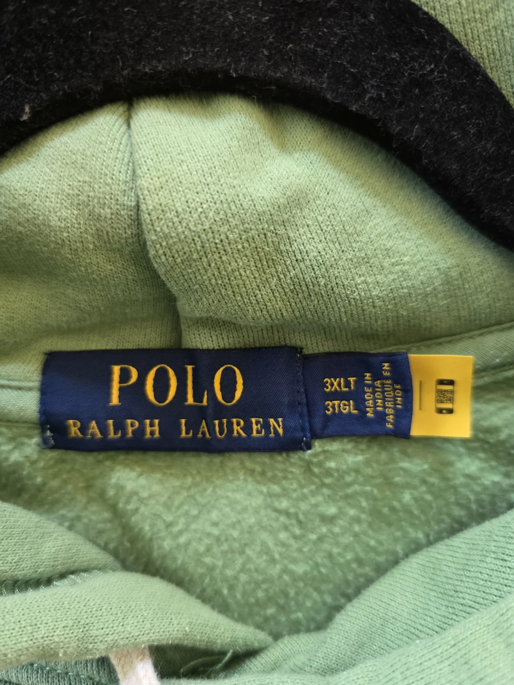 Polo Ralph Lauren 3XLT Green Fleece Pullover Hoodie Pink Pony Big & Tall